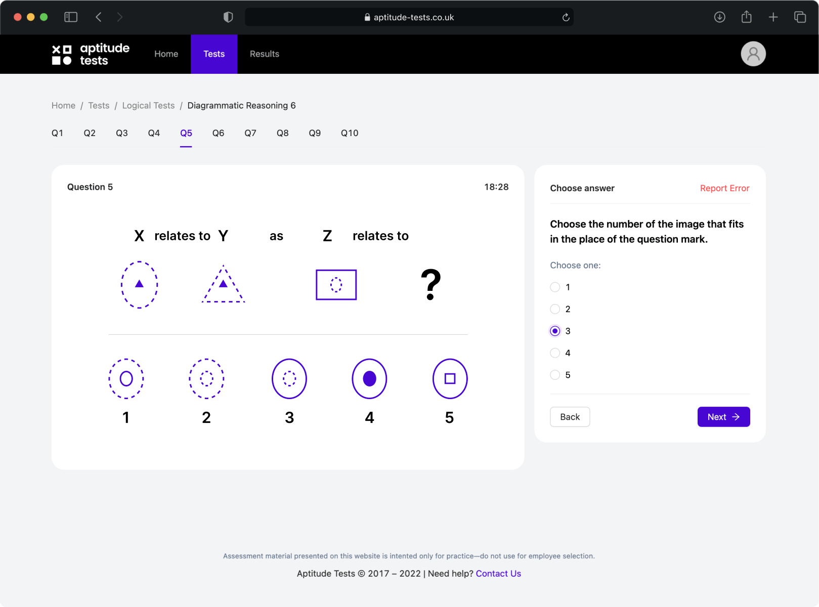Deloitte Diagrammatic Reasoning Tests — Aptitude Tests